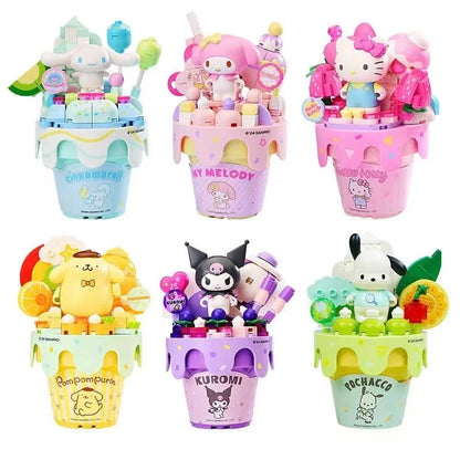 Sanrio Characters 'Ice Cream Cake' Series Building Blocks