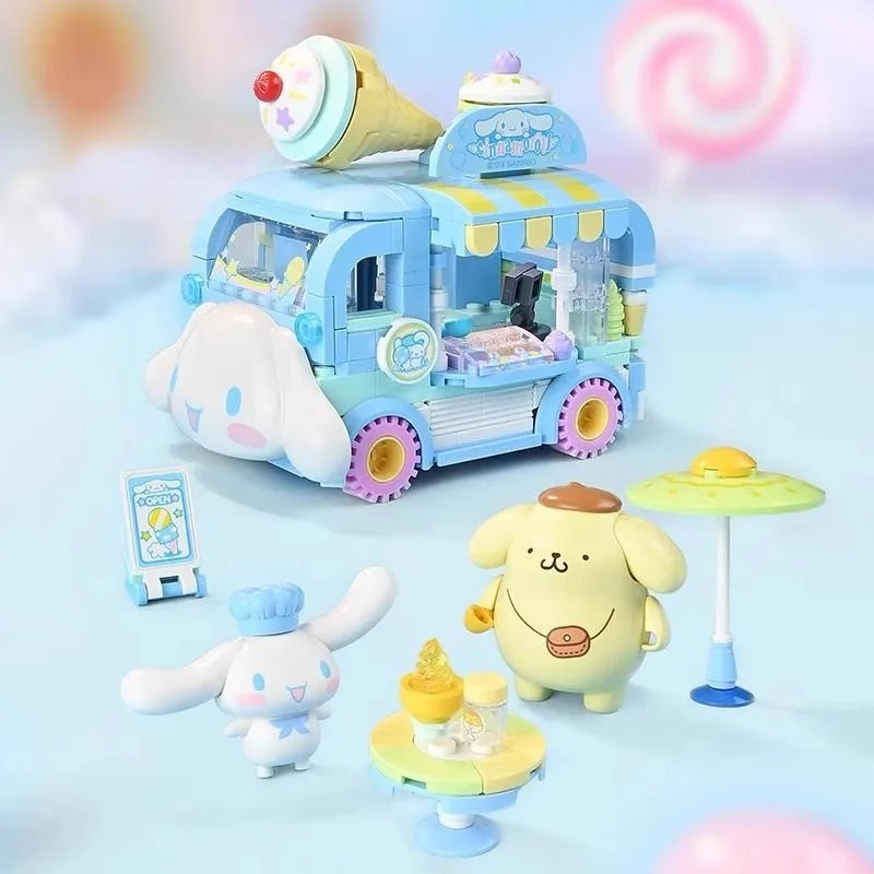 Sanrio Characters 'Food Cart' Series Building Blocks