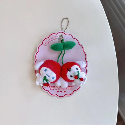 Cherry Series Plush Keychains🍒