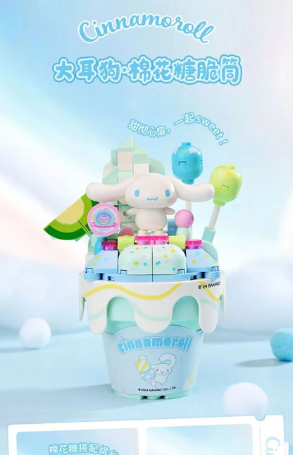 Sanrio Characters 'Ice Cream Cake' Series Building Blocks