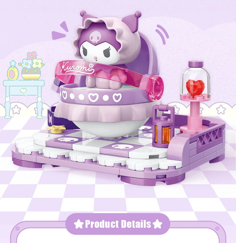 Sanrio Characters 'Rocking Bed' Series Building Blocks