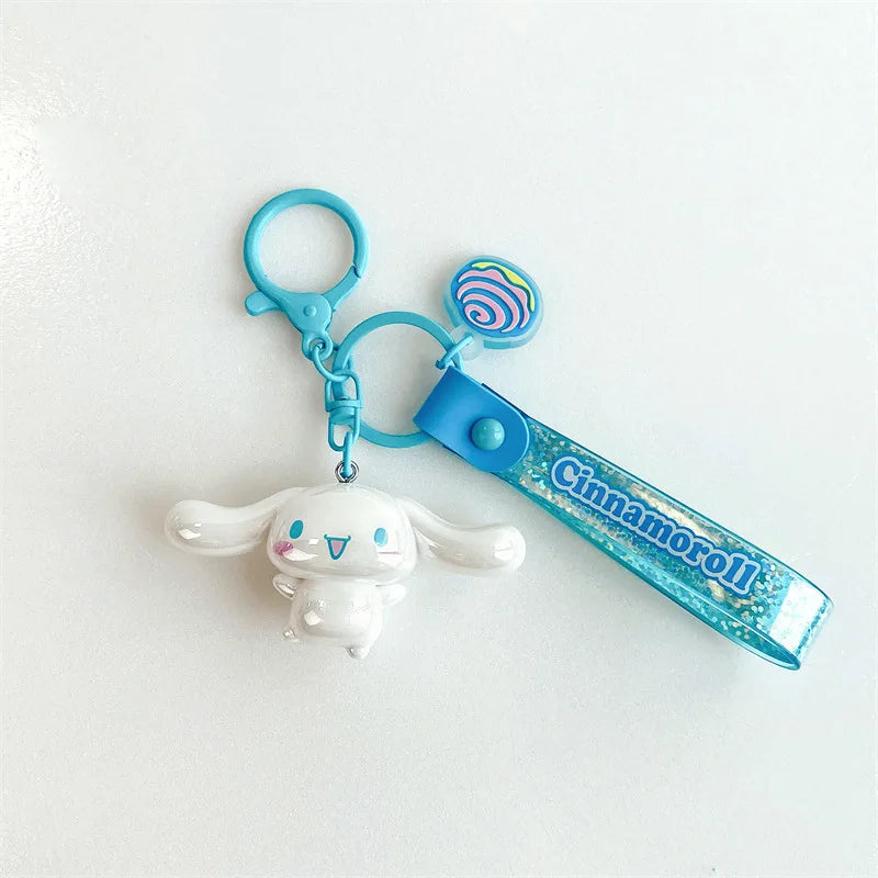 Sanrio Character Glossy Adorable Keychains