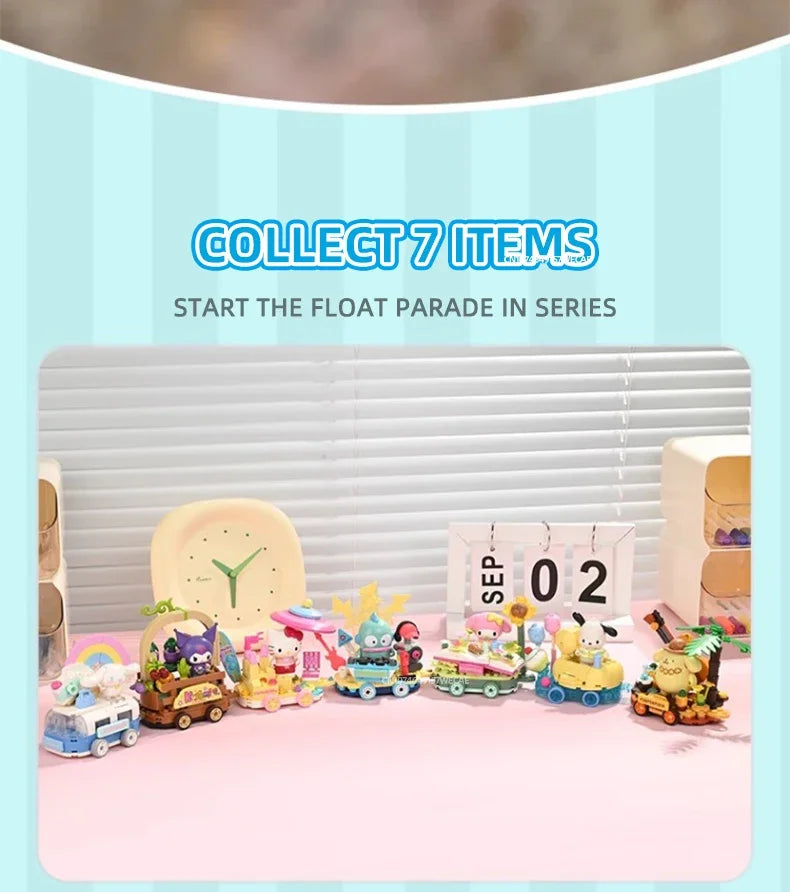 Sanrio Series 'Float Parade' Series Building Blocks