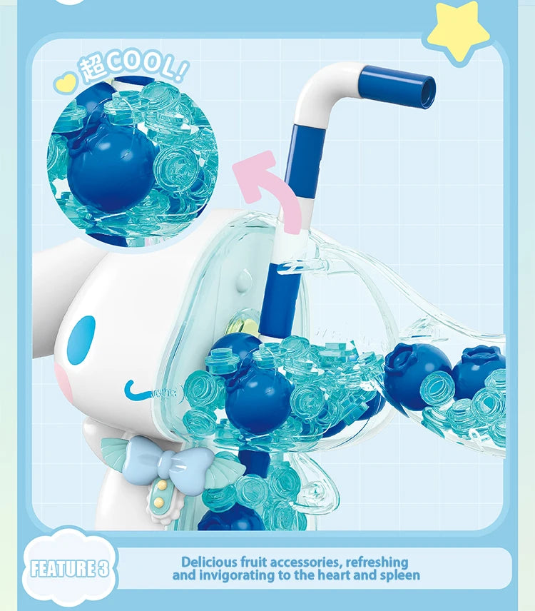 Sanrio Characters 'Bubble Soda' Series Building Blocks