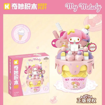 Sanrio Characters 'Ice Cream Cake' Series Building Blocks
