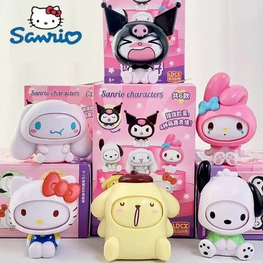 Sanrio Characters Face Change Figure Collectible Blind Box