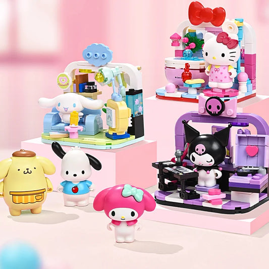Sanrio Characters 'Have Fun Home' Series Building Blocks