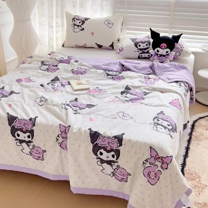 Soft Cotton Sanrio Blanket