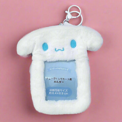 Fuzzy Photo Keychain Pendant